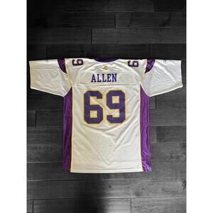 NFL Minnesota Vikings #69 Jared Allen away jersey size XL